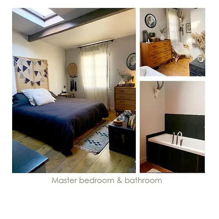 Ferienhaus De Charme Avec Jardin A